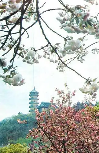 China Longguang Pagoda at Xi hill