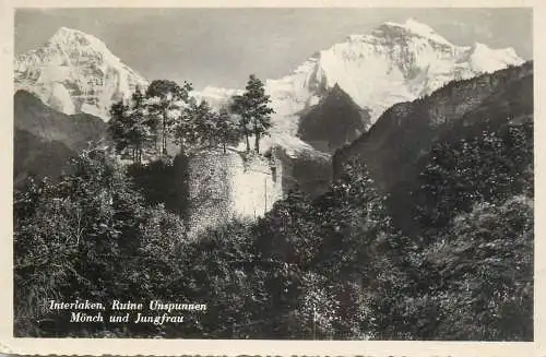 A5153 Interlaken Monch und Jungfrau
