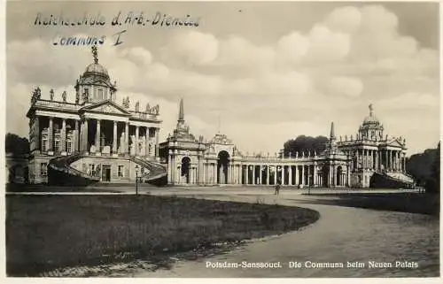 Germany Potsdam Sanssouci new palace