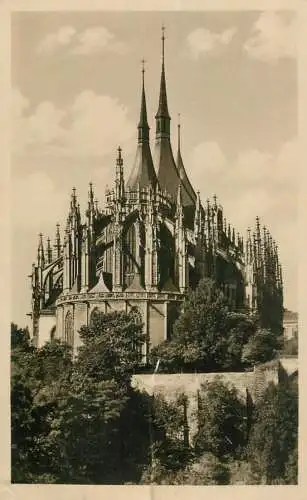 A5025 Czech Republic Kutna Hora St Barbora Church