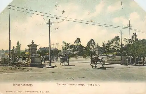 A5151 South Africa Johannesburg - The New Tramway Bridge Twist Street