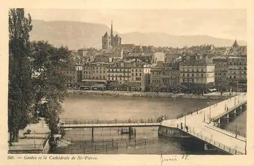 A5151 Geneve et la Cathedrale de St. Pierre