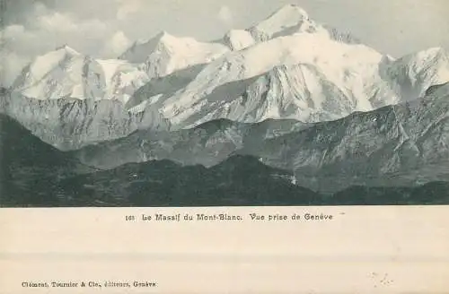 A5151 Suisse le Massif du Mont-Blanc