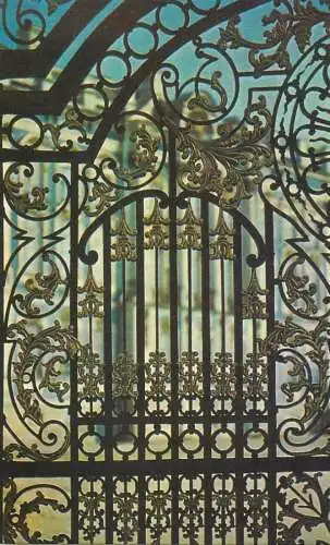 Russia Pushkin the grille of the Yekaterininsky palace