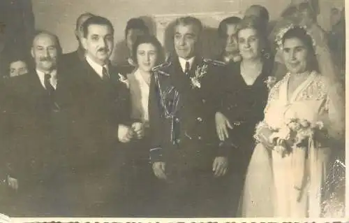 A5131 Wedding souvenir photo postcard