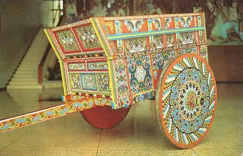 A5131 Costa Rica typical oxcart