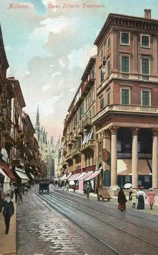 A5130 Italia Milano (Milan) corso Vittorio Emanuele 1912