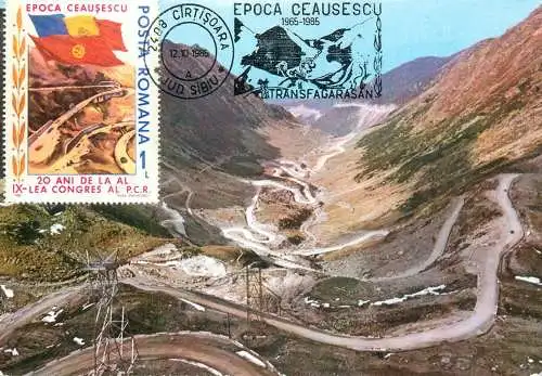 Maxi Card ROMANIA Muntii Fagaras