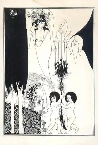 A5202 Aubrey Beardsley - Die Augen des Herodes