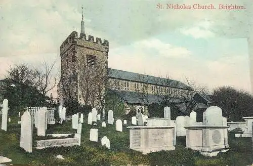 A5021 England Brighton St Nicholas Church