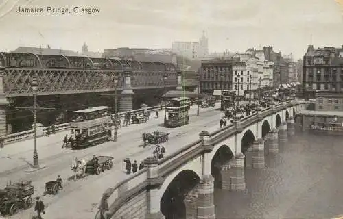 A5021 Scotland Glasgow Jamaica Bridge tramway