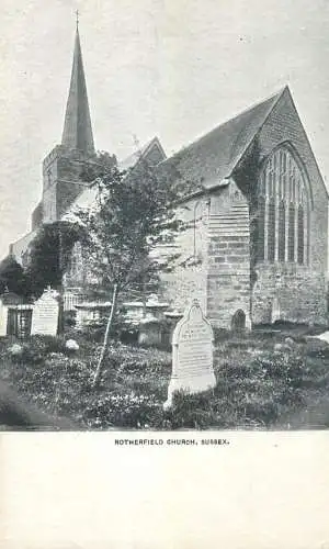 A5021 England Sussex Rotherfield Church