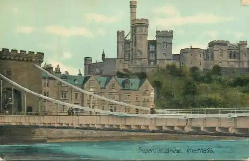 A5021 Scotland Inverness Suspension Bridge