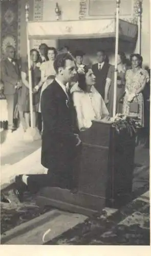 A5172 Marriages souvenir wedding real photo not postcard