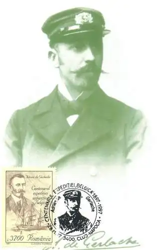 Maxi Card ROMANIA Historical figures Adrien de Gherlache