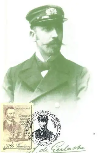 Maxi Card ROMANIA Historical figures Adrien de Gherlache