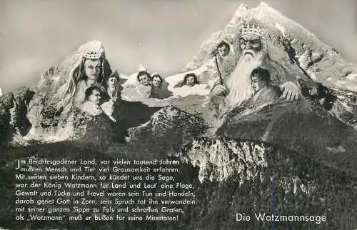 A5018 Germany Die Watzmannsage souvenir