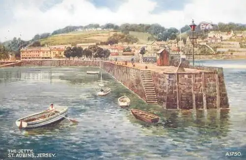 A5015 Channel Islands Jersey St Aubins - the Jetty