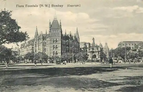 A5014 India Bombay Flora Fountain