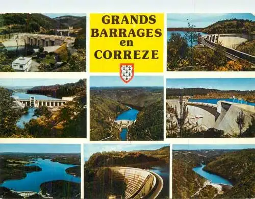 France grands barrages en Correze