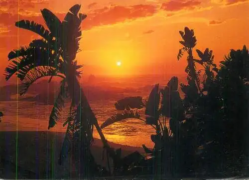 South Africa Durban sunset