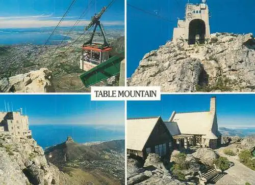 South Africa Table Mountain telecabine