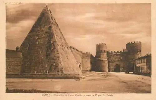 A5008 Italy Certosa di Pavia - Piramide di Caio Cestio