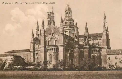 A5008 Italy Certosa di Pavia - la Chiesa