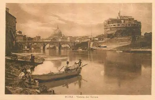A5008 Italy Roma veduta del Tevere