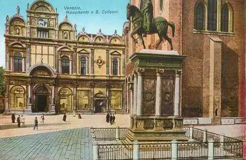 A5008 Italy Venezia Monumento a B. Colleoni