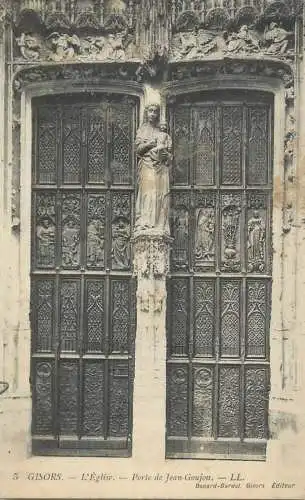 A5129 Gisors eglise portail