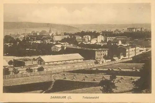 A5127 Saarburg i. Lothr Sarrebourg Totalansicht