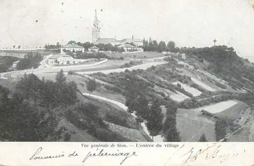 A5126 Sion entree du village