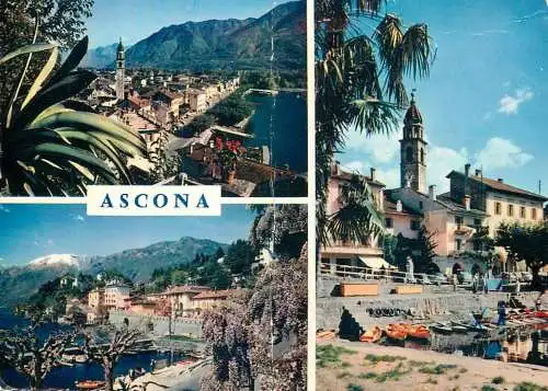 Switzerland Ascona Lago Maggiore multi view