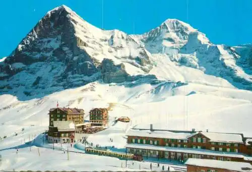 Switzerland Kleine Scheidegg mit Eiger und Monch