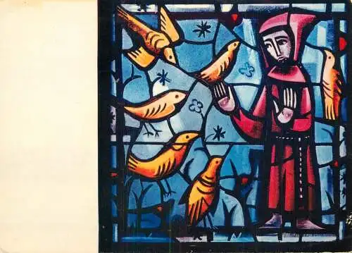 France Taize vitrail Saint Francois