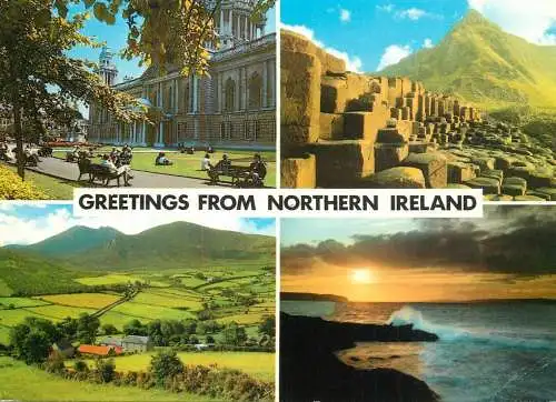Greetings from Northern Ireland multi view