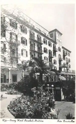 A5110 Portugal Madeira Funchal Savoy Hotel 1960