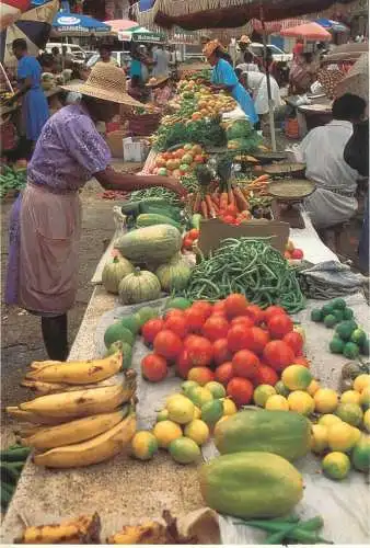 Guadeloupe Pointe-a-Pitre Marche Saint-Antoine