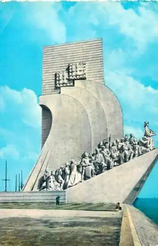 Portugal Lisbon Monument commemorating the Discoveries
