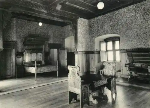 Slovakia Bojnicky Hrad Bojnice Castle interior aspect