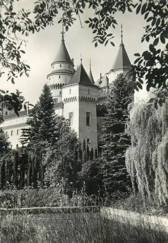 Slovakia Bojnicky Hrad Bojnice Castle