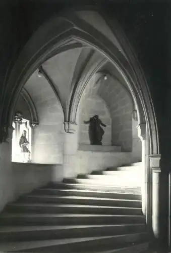 Slovakia Bojnice castle staircase