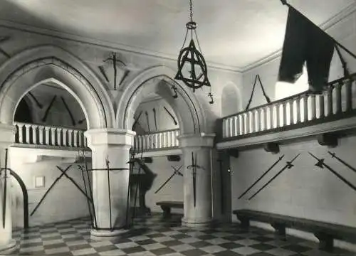 Slovakia Bojnicky Zamok Bojnice Castle interior view