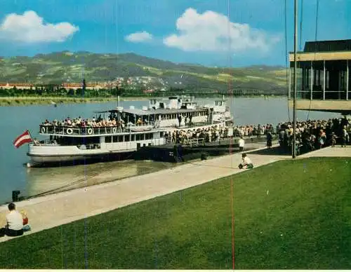 Austria Linz / Donau Dampfschiffahrts-Gesellschaft DDSG-Anlegestelle