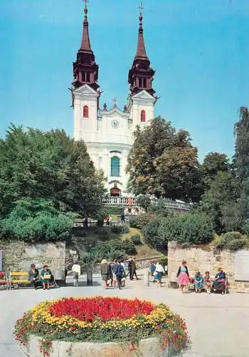 Austria Linz Donau Stadt am Alpenrand Postlingberg Wallfahrts Basilika