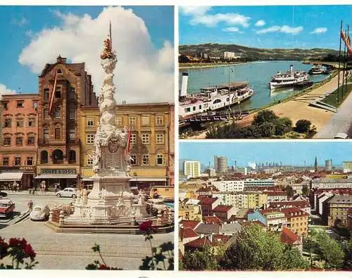 Austria Linz Donau Stadt several views