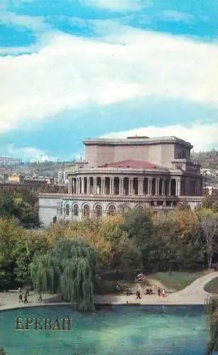 Armenia Yerevan Spendiarov Opera