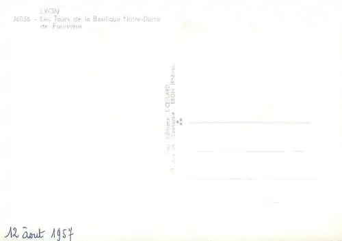 France Lyon  Notre Dame