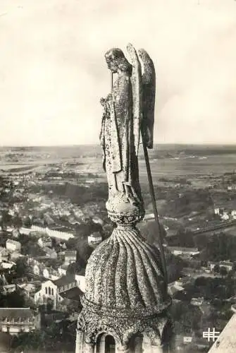 France Chartres tower angel
